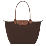 Longchamp - Large Le Pliage Tote, Ebony