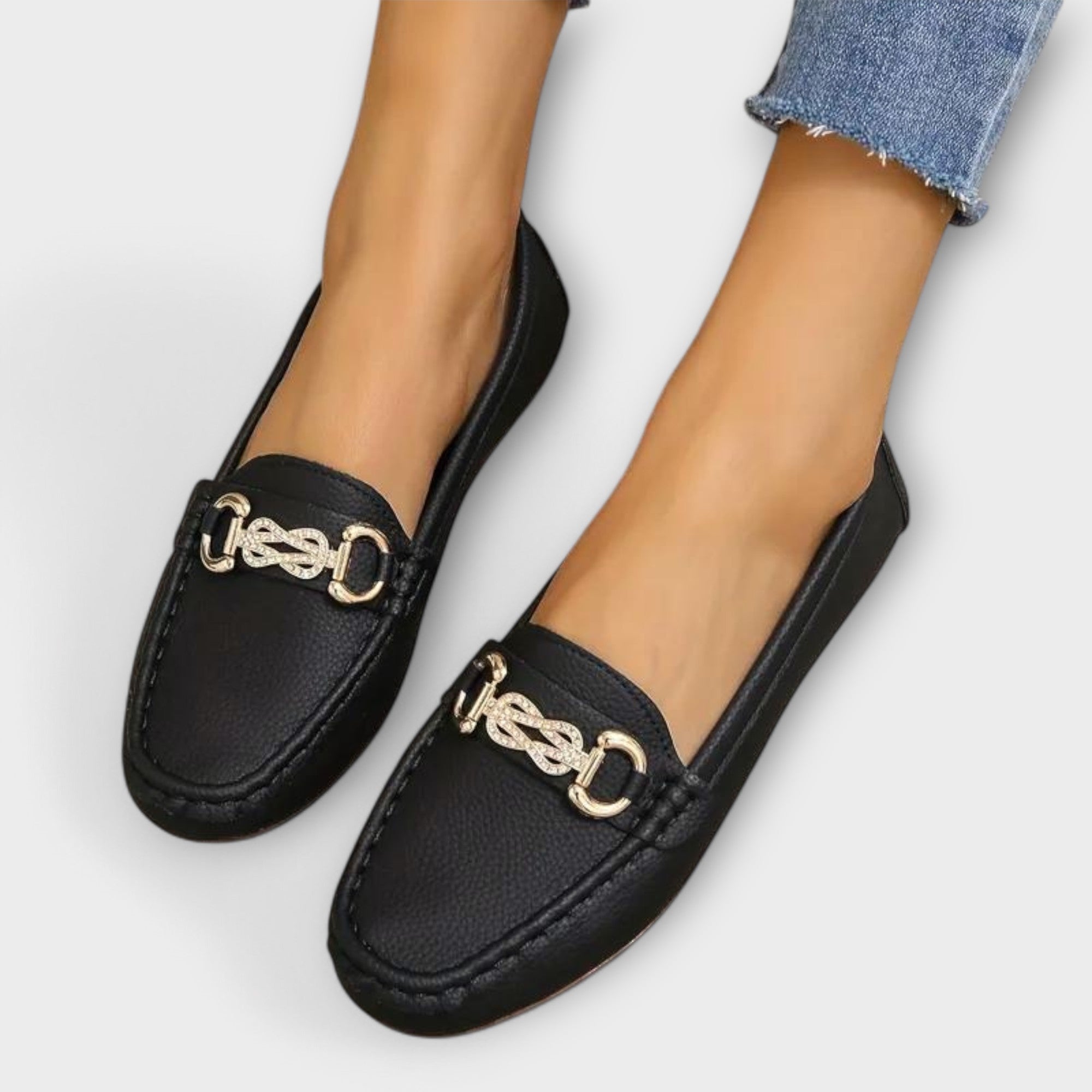 Fiona - Chic Loafers - Charlotte & Willow, front