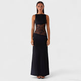 Noémie - Elegant Lace Maxi Dress
