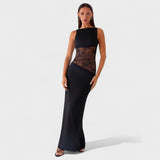Noémie - Elegant Lace Maxi Dress