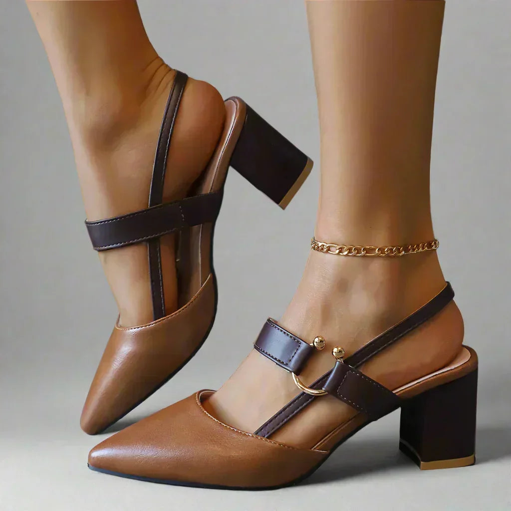 Muireann - Chic High Heels - Charlotte & Willow, front