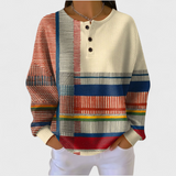 Gráinne Striped Colourful Jumper - Charlotte & Willow