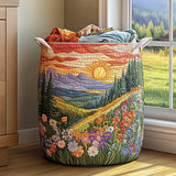 Gloria - Morning Glory Laundry Basket