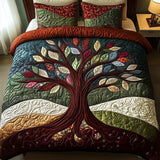 3-Piece Quilted Bed Set - Nature's Embrace
