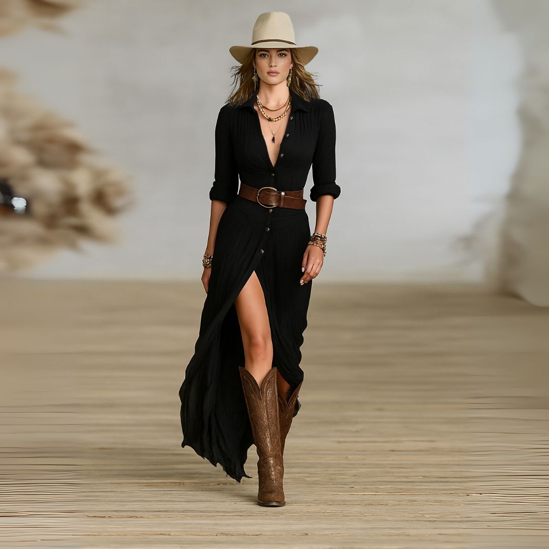 Gaëlle - Robe Maxi Élégante