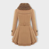 Élodie - Chic Faux Fur Coat