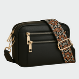 Anaïs - Elegant Black Shoulder Bag