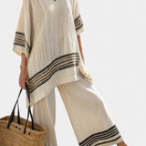 Margot - Organic Striped Ensemble