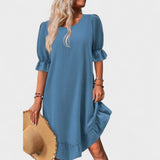 Inès - Chic Ruffled Dress