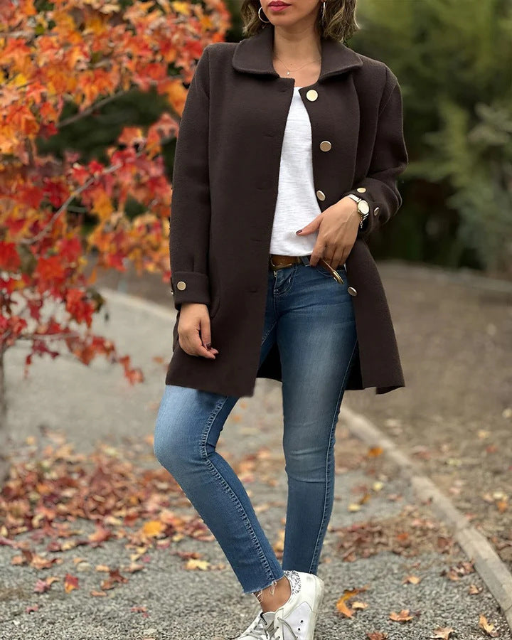 Anaïs - Manteau Oversized Élégant