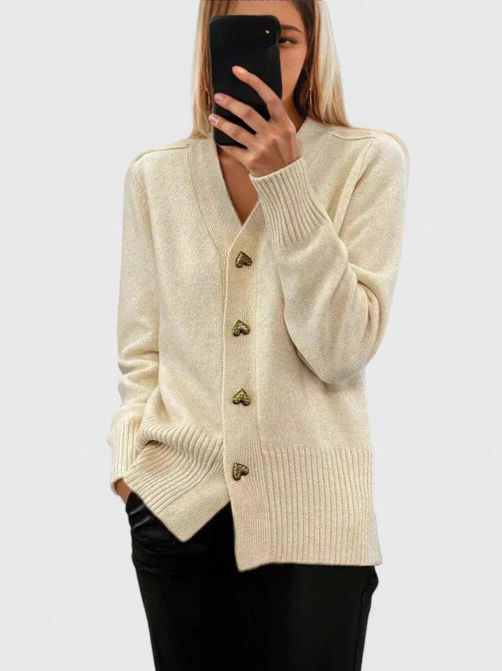 Céline - Manteau Élégant Coeur
