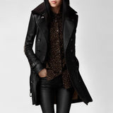 Clara - Sophisticated Leather Jacket