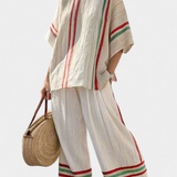 Aurore - Summer Striped Ensemble