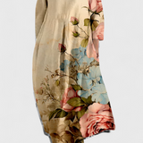 Valentine's Day Floral Maxi Dress