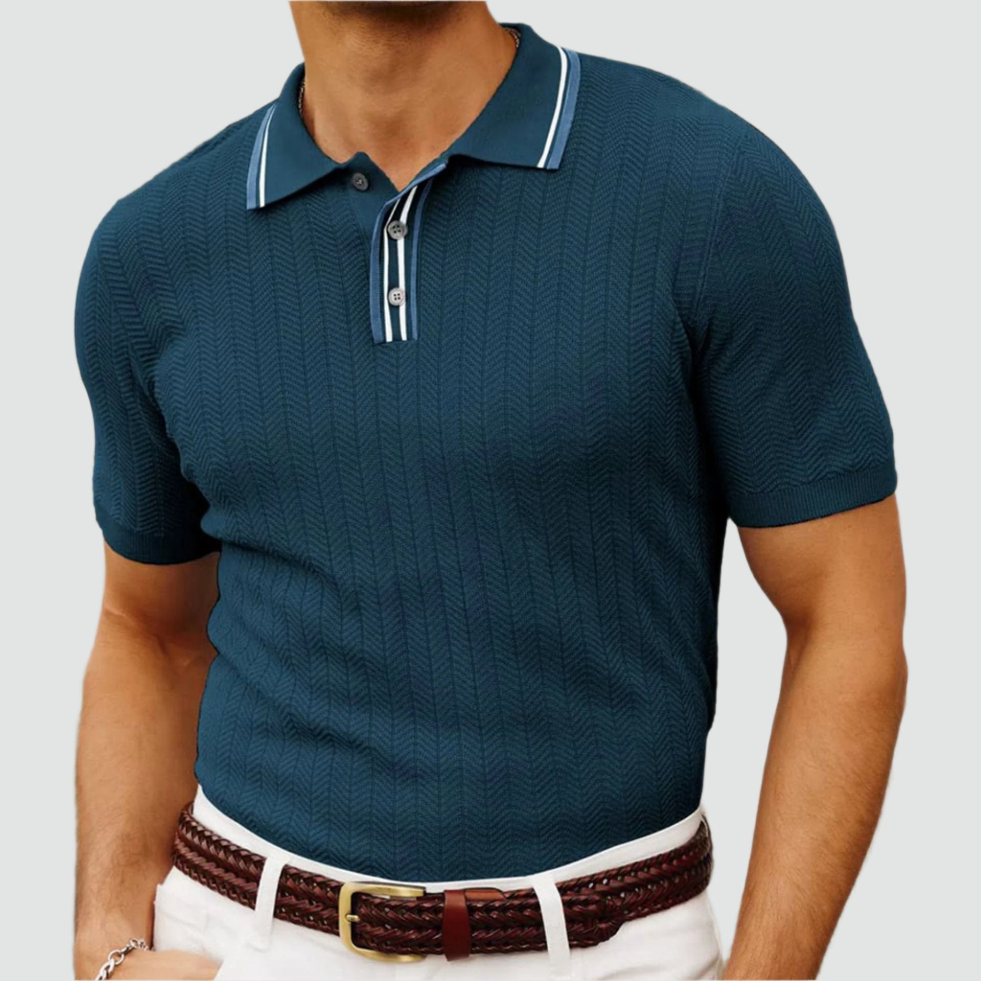 Darragh Chic Polo - Charlotte & Willow, front view