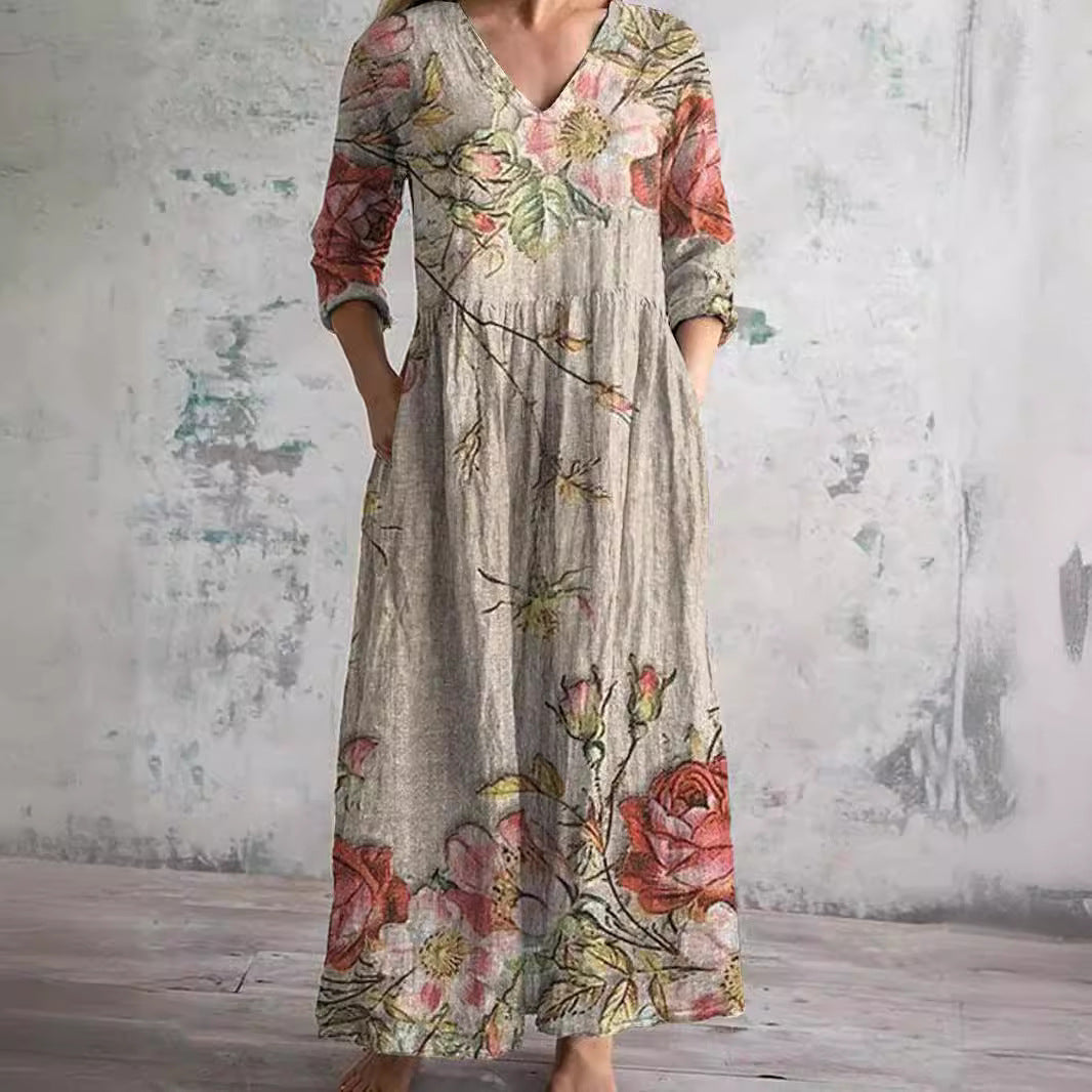 Josephine - Summer Floral Dress - Charlotte & Willow