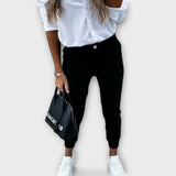 Clara - Elevated High-Waisted Trousers