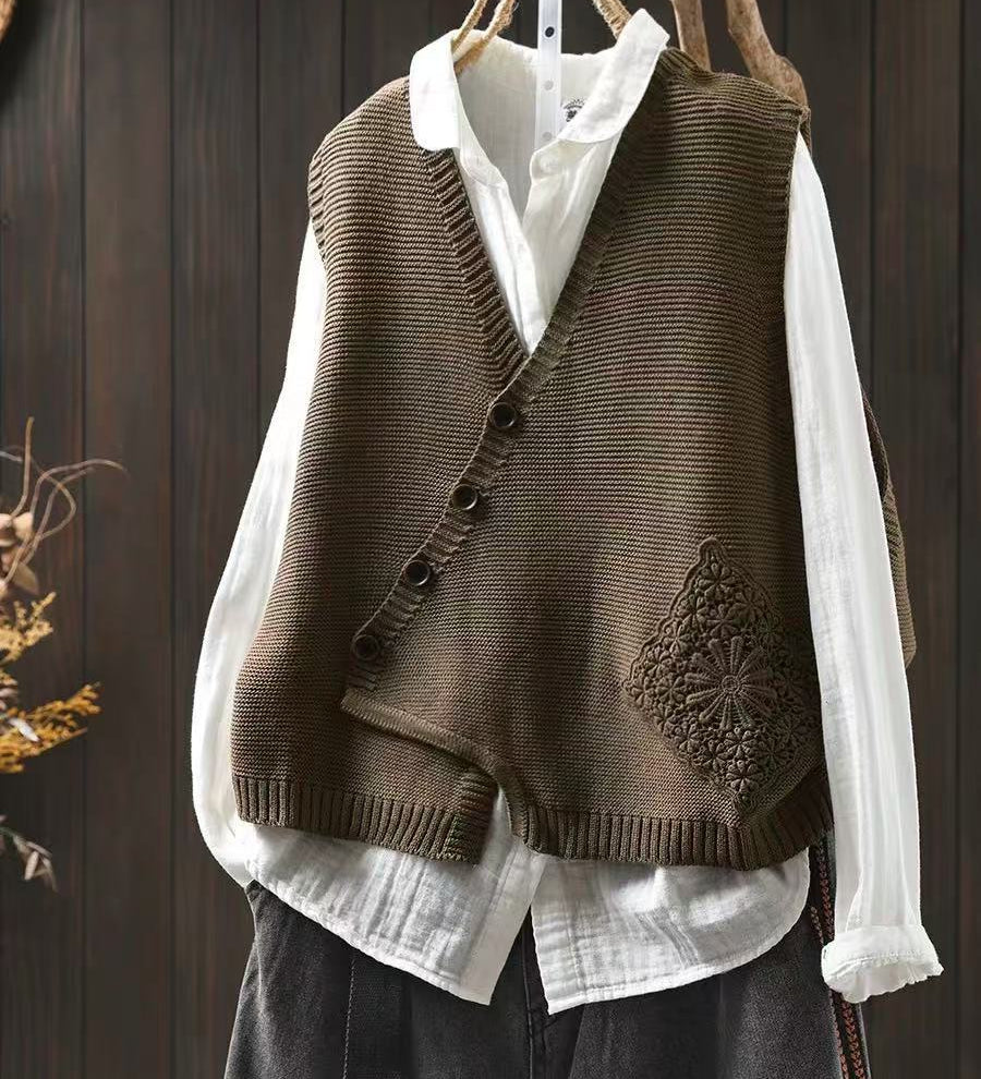 Maeve - Off-Center Cardigan - Charlotte & Willow, styled look