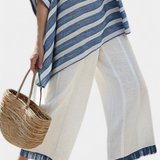 Anaïs - Striped Linen Ensemble