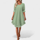 Inès - Chic Ruffled Dress