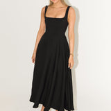 Justine - Chic Midi Dress