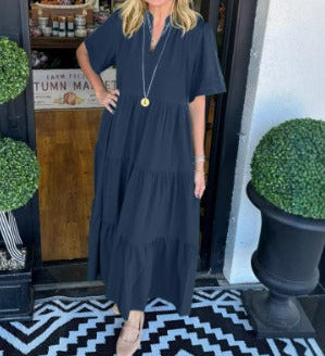 Clodagh - Chic Long Maxi Dress - Charlotte & Willow, product photo 7