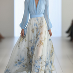 Sorcha Floral Maxi Dress - Charlotte & Willow, front view