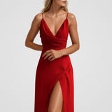 Delphine - Luxurious Satin Evening Gown