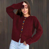 Anaïs - Cardigan with Button Accents
