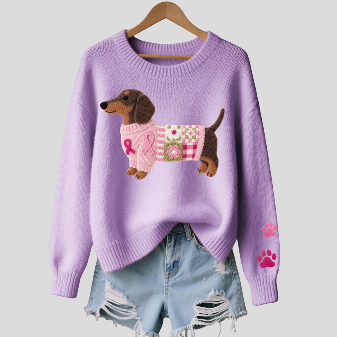 Kennedy | Dachshund Wool Sweater