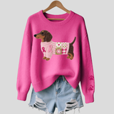Kennedy | Dachshund Wool Sweater