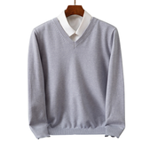 Justine - Chic V-Neck Sweater