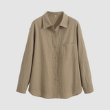 Noemi™ Soft classic pocket blouse