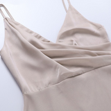 Delphine - Luxurious Satin Evening Gown