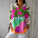 Sarah - Blossom Print Blouse