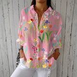 Margot - Rose Floral Blouse