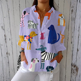 Clara - Stylish Printed Dog Top