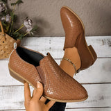 Sarah - Plant-Based Oxford Shoes