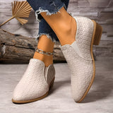 Sarah - Plant-Based Oxford Shoes