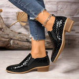 Sarah - Plant-Based Oxford Shoes