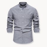 Maëlle - Textured Oxford Button-Up