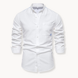 Maëlle - Textured Oxford Button-Up
