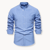 Maëlle - Textured Oxford Button-Up