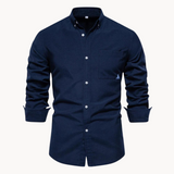 Maëlle - Textured Oxford Button-Up