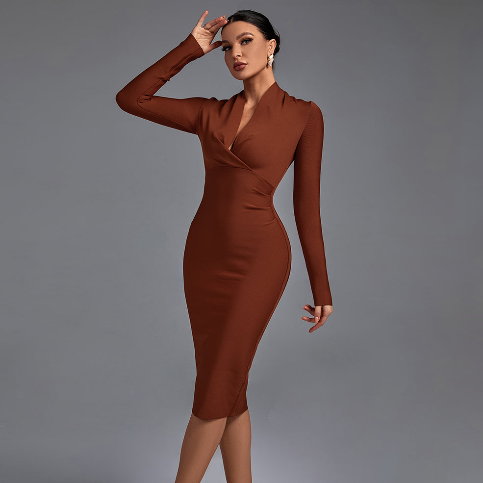 Sadhbh - Chic Maxi Dress - Charlotte & Willow, detail