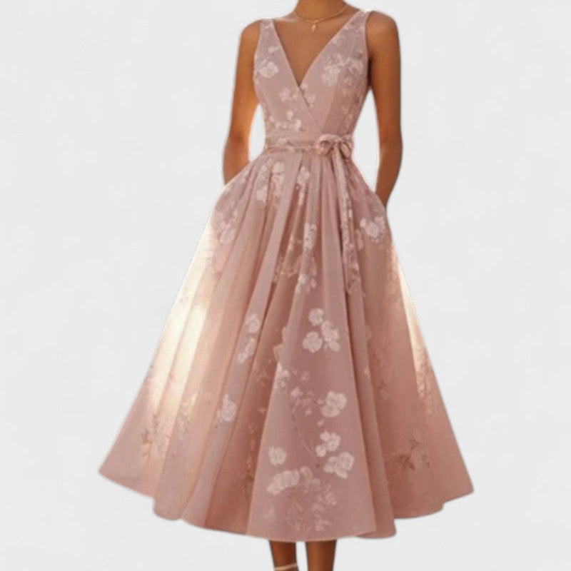 Órla - Chic Midi Dress - Charlotte & Willow
