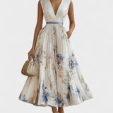 Élodie - Sophisticated Pleated Dress