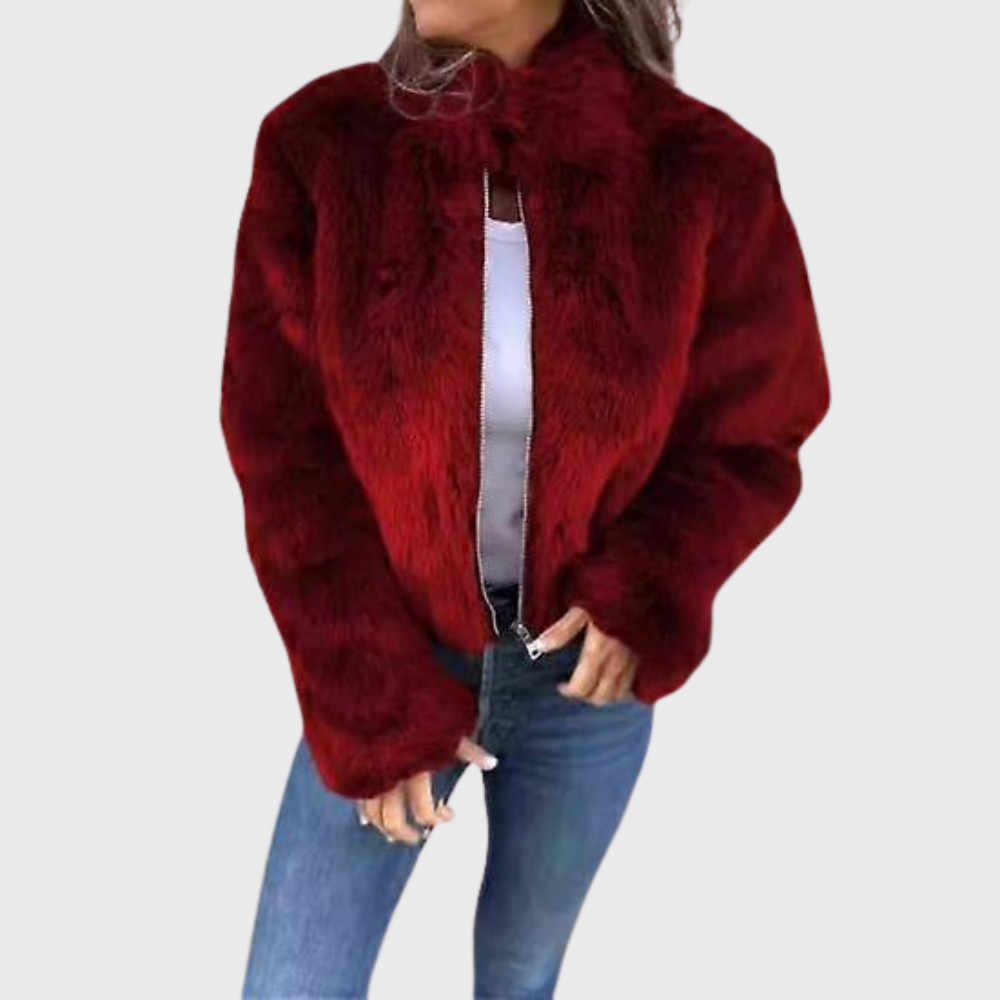 Vivian | Elegant Fur Jacket