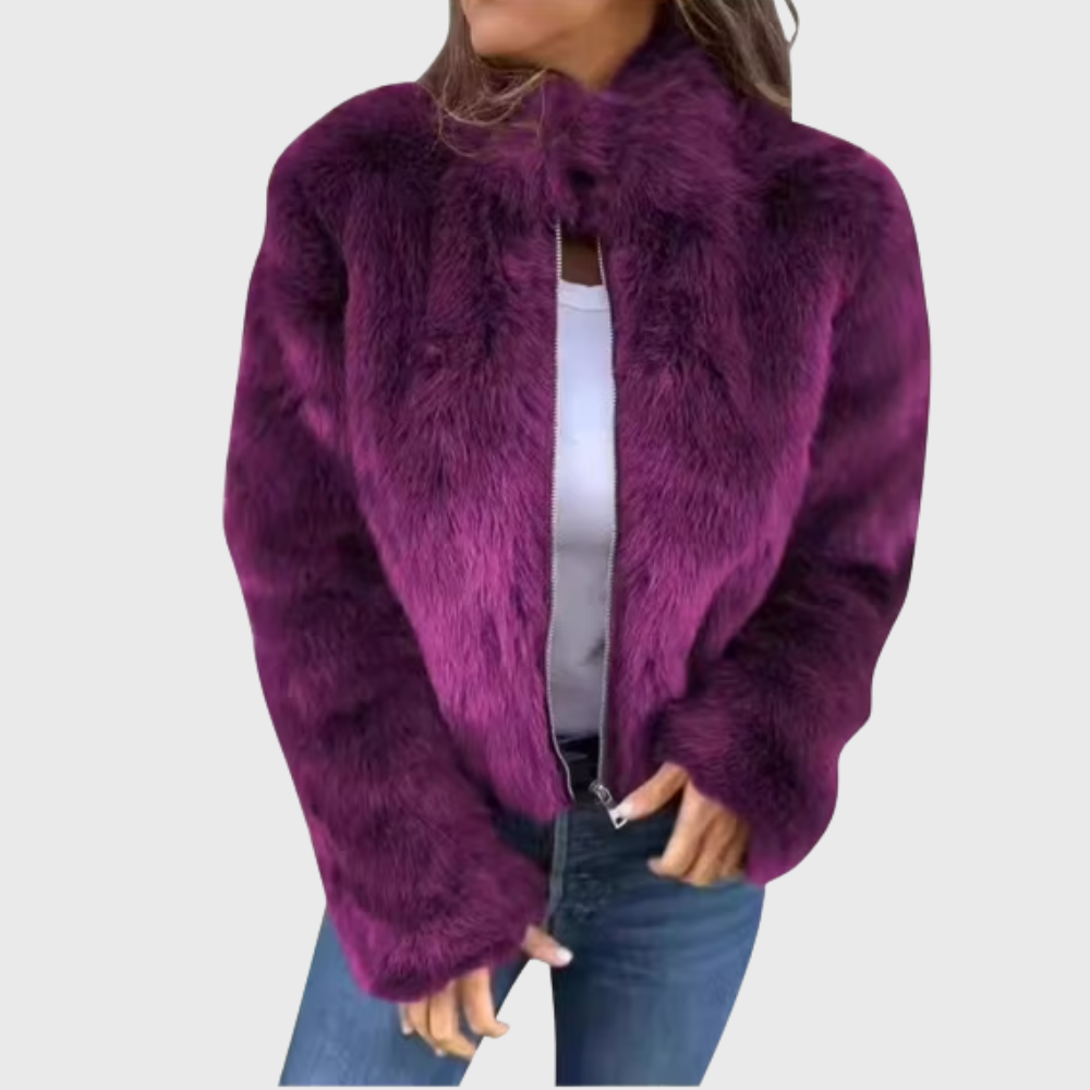 Vivian | Elegant Fur Jacket