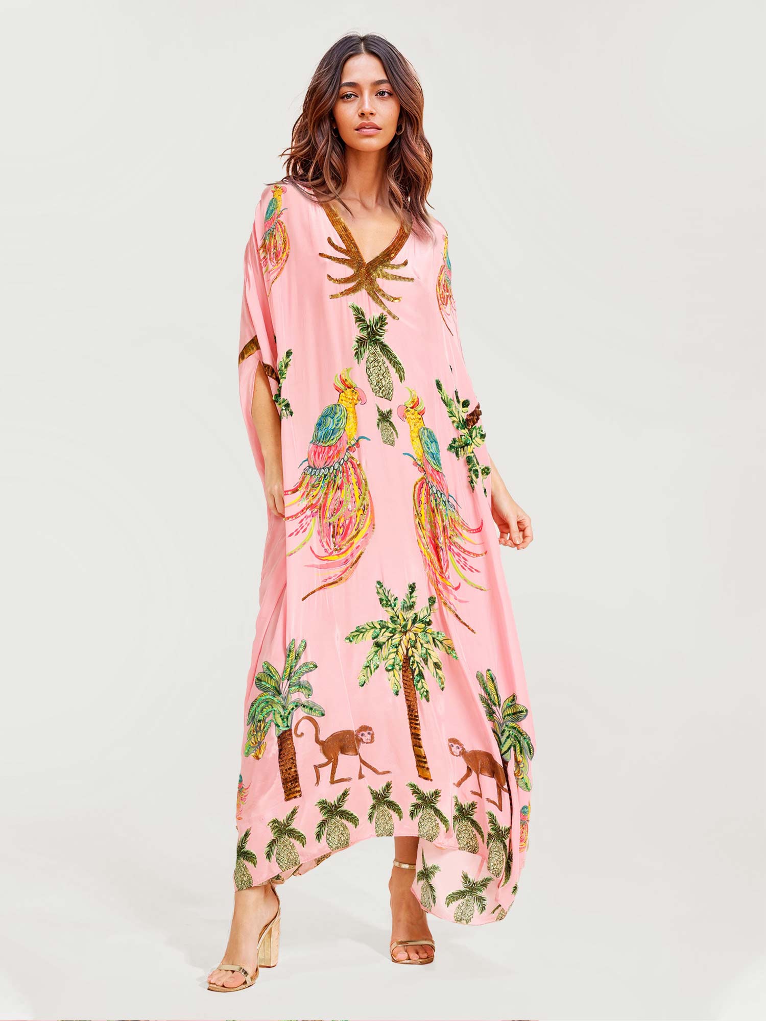 Manon - Robe Longue Imprimée